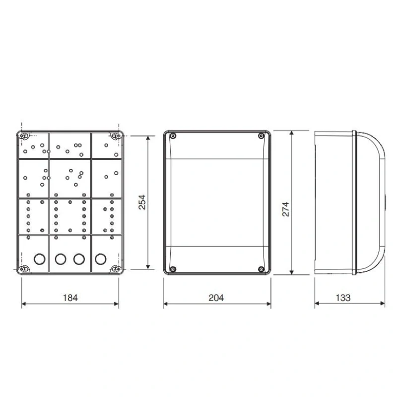 CAME ZF1 N elektronika pre 2-krídlové brány 230V 