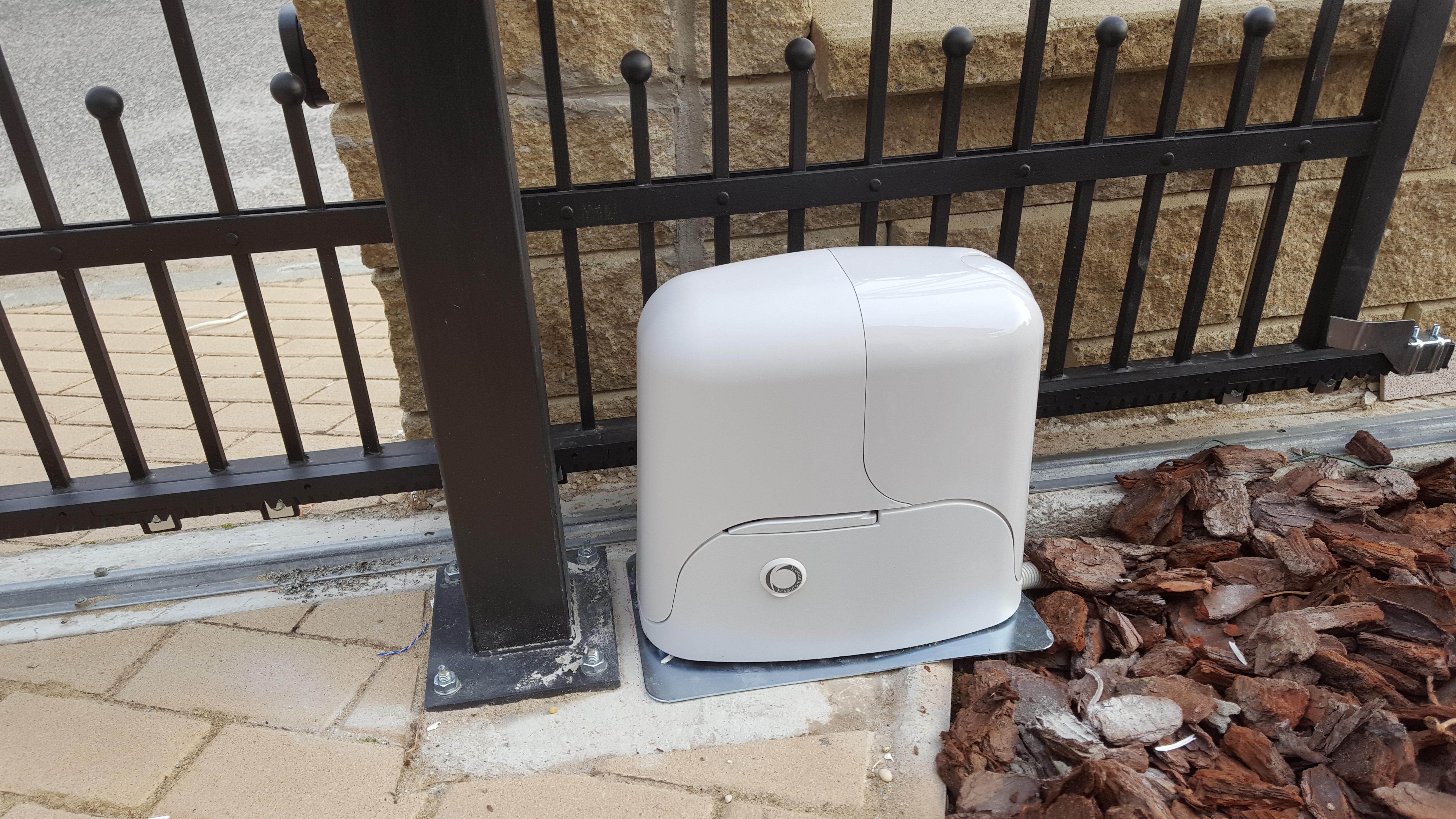 KEY SUN7324KS 1x SUN7324 (24V, 500W, 34Nm), 1x CT-10224,  2x SUB44R, 1 pár, FT-22, pre posuvnú bránu do 700kg,