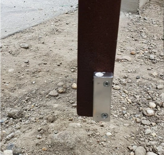 GSA05 povrchový magnetický spínač MS-05, kovový na použitie v exteriéry, rozmer 48x20x9mm, dosah 1cm