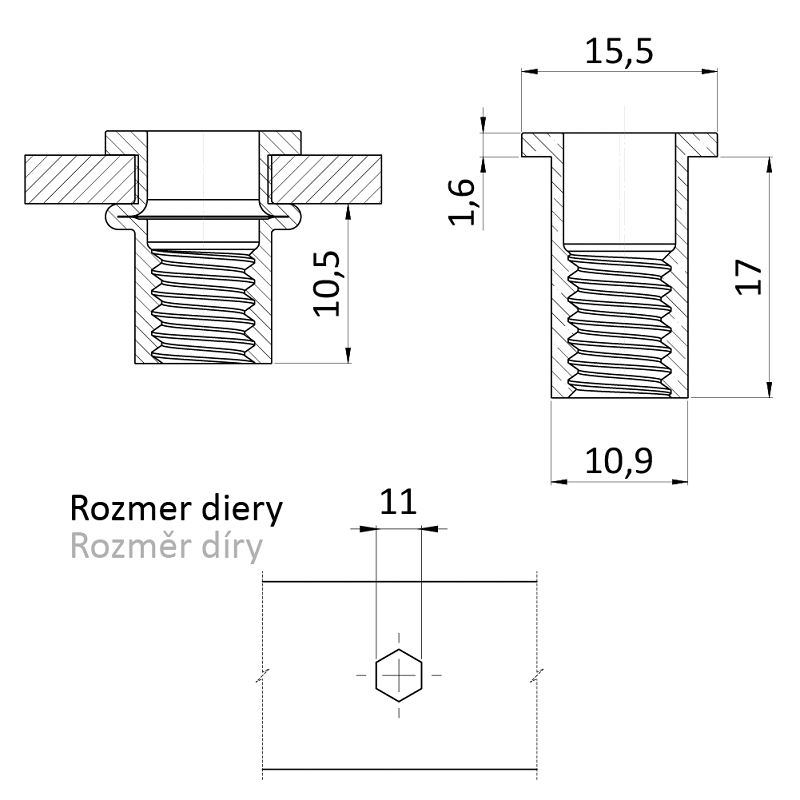 M4 - FH-FHB nitovacia matica 