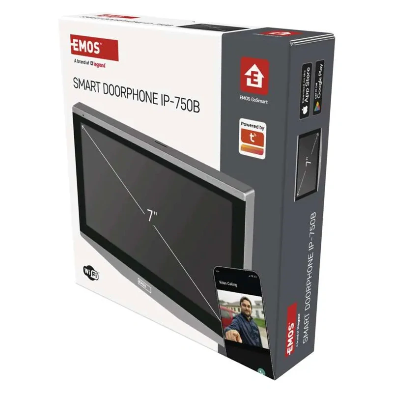 H4021 GoSmart Prídavný monitor IP-750B domáceho videovrátnika IP-750A