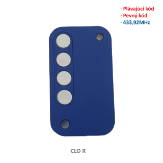 iMOVE CLO R - pre pevný aj plávajúci kód 433Mhz