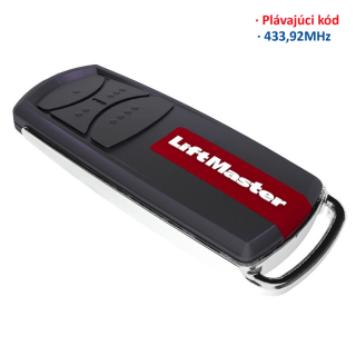 LIFTMASTER -Liftmaster TX4UNIF diaľkové ovládanie 433MHz, plávajúci kód, biela LED