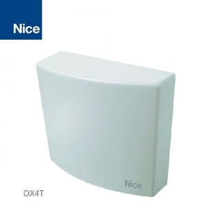 OX4T NICE Prijímač univerzálny, 4 kanálový, so zabudovaným vysielačom, 433.92MHz