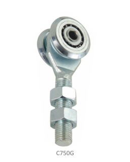 C750G vozík pre závesný systém, 2 kolieska, do 200kg, uzatvorené ložiská, pre profil C920G