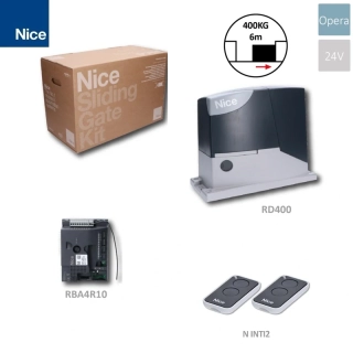 NICE ROAD 400 KIT, 2x vysielač INTI2, sada pre bránu do 400kg/ prejazd 6m