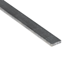 EB1-PL20 nerezová tyč plochá 20x5mm brúsená nerez K320 /AISI304, cena za 1m kus