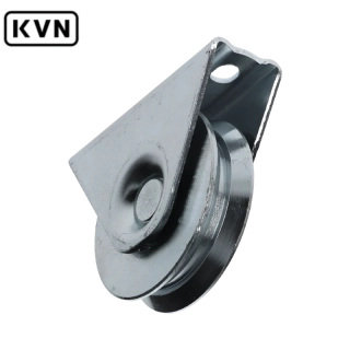W411/60V Vodiace koliesko ø 60mm s oporou, V profil, nosnosť 100kg