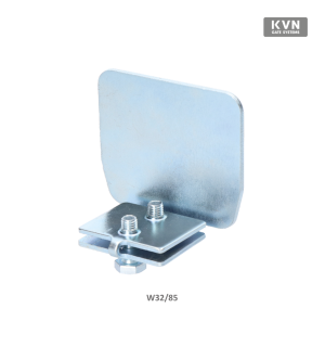 W32/85 pozinkovaná krytka pre C-profil 85x80x3mm samonosnej brány