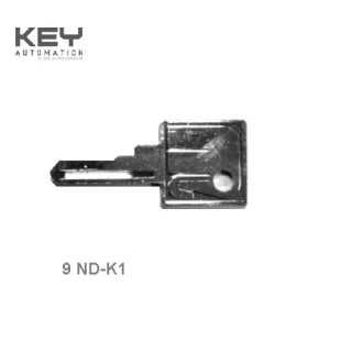 KEY kľúč zámku značky KEY surový-nevybrusený, pre pohony aj klučové spínače