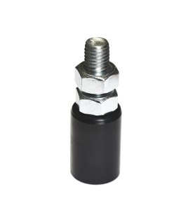 CP250 - polyamidový vodiaci valček D-25mm, H-39mm, M12 pre horné vedenie posuvných brán