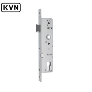 ZM90/45H zámok vložkový, zápust 45mm, rozteč 90mm, poniklovaná predná lišta