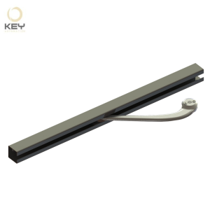 KEY REV1 klzný mechanizmus pre šetrenie priestoru pri otváraní krídlovej brány kĺbovým pohonom REVO