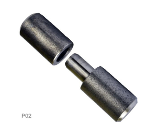 P02 záves bez guličky 90mm, ø 27mm, bez povrchovej úpravy