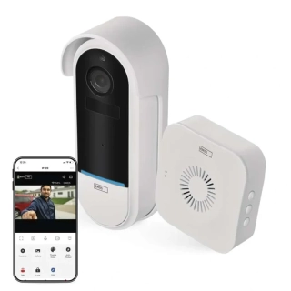 H4032 GoSmart Domový bezdrôtový batériový videozvonček IP-15S s wifi