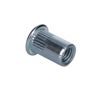 FH-KB matica nitovacia M3-M12 plochá hlava, rýhovaný driek