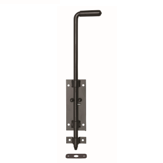 Z.062 rígeľ ø 14mm, L: 420mm, povrch čierny lak