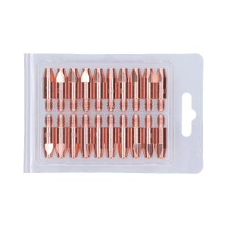 4002.42 - prúdová tryska M6x28 E-Cu fi. 1mm 20ks balenie