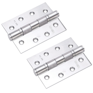 EB1-ZP201 nerezové pánty 2ks, 100x75x2.5mm, max. nosnosť: 70 kg, brúsená nerez K320 /AISI304