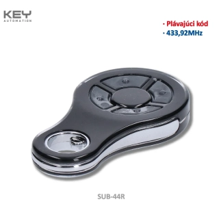 KEY  SUB-44R 433,92 MHz, plávajúci kód, 4-kanálový vysielač, 