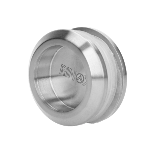 EB1-DMS8 - nerezové madlo na dvere (ø 58mm), na sklo 8-12mm, brúsená nerez K320 /AISI304