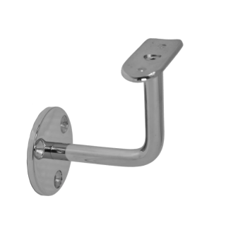 EL1-4302 - držiak madla na stenu na trubku ø 42.4mm, leštená nerez /AISI304