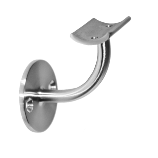 EB1-4305 - držiak madla na stenu na trubku ø 42.4mm, brúsená nerez K320 /AISI304