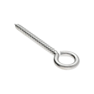 EB1-OD - Úchyt do dreva pre držiak lanka, oko ø12mm, nerez AISI304