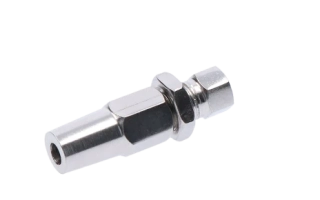 EB1-LU44 Úchyt pre nerezové lanko 4mm, s vnútorným závitom M6, brúsená nerez K320 /AISI304