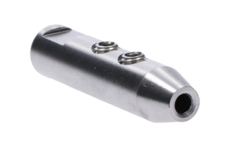 EB1-LV4 Úchyt so závitom M6 pre nerezové lanko ø4mm, brúsená nerez K320/AISI304