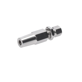 EB1-LU43 Úchyt pre nerezové lanko 3mm, s vnútorným závitom M5, brúsená nerez K320 /AISI304
