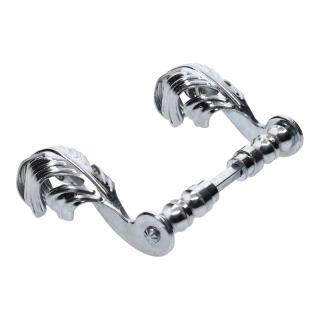 KLU8 Kľučka 130x70mm, priemer osadenia 19mm, zinok, pár
