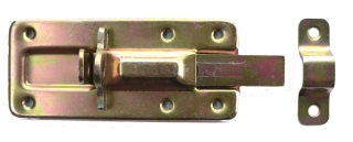 Z20b rígeľ univerzálny 80mm, žltý zinok