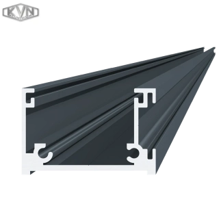 AL-PM6240-7016S-6 Montážny profil 62x40mm, štruktúra RAL7016, L-6000mm