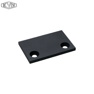 AL-K62x40-7016S Hliníková krytka pre profil AL-PM6240-7016S-6, štruktúra RAL7016