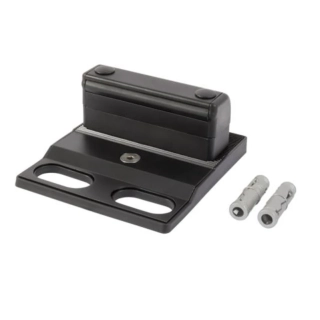 SABO -LOCINOX®  stredový doraz pre krídlové brány, nastaviteľná výška a hĺbka, povrchová montáž