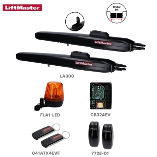 LA300EVK-03 LiftMaster sada pre dvojkrídlovú bránu do 3,0m/krídlo