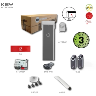 KEY BR4-24K závora do 5m