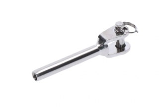 EB1-LN3M6 Nerezový úchyt s vnútorným závitom M6, brúsená AISI 304