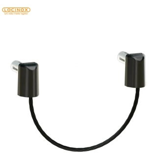 B-SAFE Nerezové bezpečnostné lano pre krídlove brány, do 500 kg