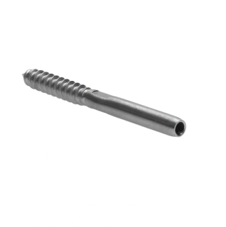 EB2-LD Úchyt (lisovací) pre lanko ø 3 - 5 mm do dreva, AISI 316