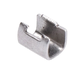 EB2-LPO Nerezové puzdro pre dve 1,5 - 3 mm lanká otvorené, AISI 316