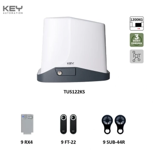 KEY KIT1200-E - 900KTUS122KS TURBO pre posuvné brány do 1200 kg