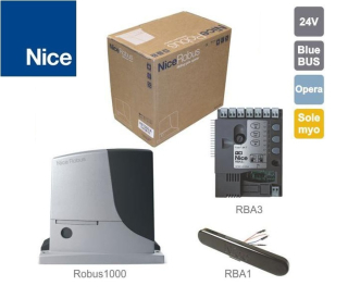 NICE ROBUS1000 P  pohon  do 1000kg bez SMX I, magnetický koncový spínač RBA1 