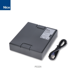 NICE PS324 záložný zdroj s dobíjaním pre elektroniku MC824H, MC824L a X-BAR.