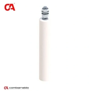 C452 nylonový vodiaci valček ø45, H-220mm, závit M14 pre horné vedenie posuvnej