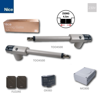 NICE TooKit4500 2x TOO4500, 1x MC800, 1x OXIR10, 2x FLO2RE,