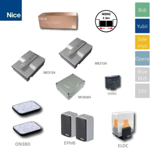 NICE SFABKit2124BD - 2x ME 2124, 1xMC824H, 2x ON3EBD, 1xMOFB, ELDC,