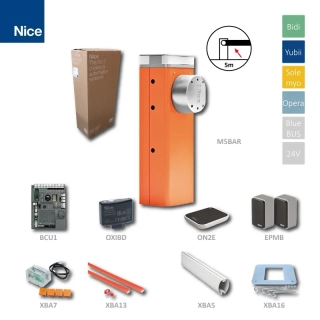 NICE M5BAR KIT automatická závora do 5m