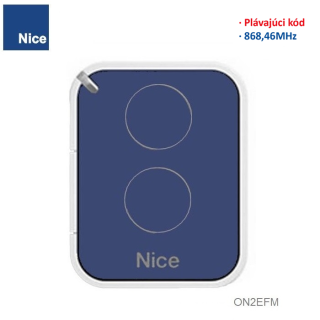 NICE ON2EFM vysielač 2-kanálový, 868,46MHz,